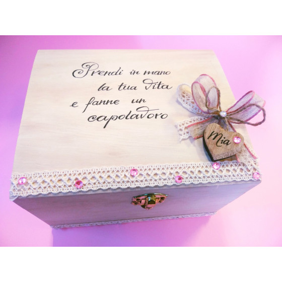 Scatola con coperchio